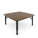 Livingandhome Square 80cm Wooden Folding Coffee Table