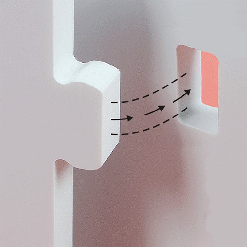 Cottonfy UK Small White Bedside Table