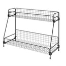 Lifeideas 2-Tier Free-Standing Spice Rack & Organizer