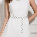 Modishion Adjustable Metal O-ring Waist Chain