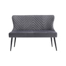 Livingandhome Upholstered Tufted Dining Bench
