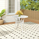 Breeins Vintage Cast Aluminum Garden Table