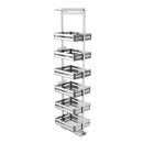 Lifeideas Tall and Narrow 6-Tier Metal Kitchen Pull-out Kitchen Cabinet Basket Shelf