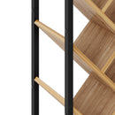 Livingandhome 9-Tier Floor Standing Tree Bookshelf Storage Rack