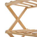 Cottonfy UK 5-Tier Bamboo Flower Stand Rack Holder Multifunctional Storage Rack