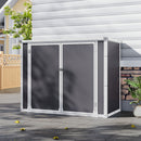 Livingandhome Garden Tool Bicycle Storage Shed