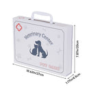 Livingandhome 23Pcs Veterinarian Kids Toy Set for Pretend Play