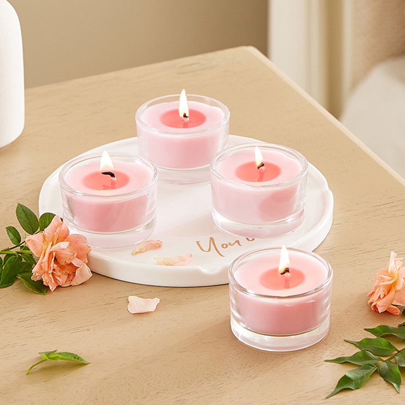 Lifeideas 6Pcs Vegetable Wax Scented Candle Set