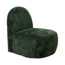 Modern Chenille Upholstered Lounge Chair