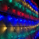 1.7m x 1.2m 180 LED Premier Indoor Outdoor Multifunction Christmas Net Light with Timer in Multicoloured