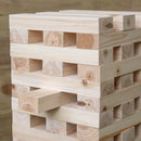 Giant Tumbling Wooden Blocks Garden Party Game