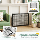 PawHut Dog Crate With 2 Doors, Tray, Soft Cushion