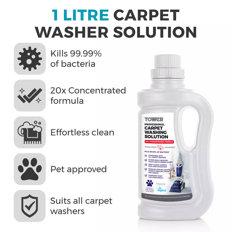 Tower Carpet Washer Solution 1L