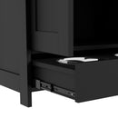 PawHut Dog Feeding Station With Storage, Pet Feeding Station With Dog Bowls