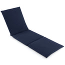 Folding Outdoor Chaise Lounge Cushion