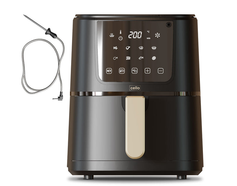 Cello 4L Digital Airfryer With Food Probe