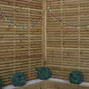 15m 300 LED Multi-action Pinecone Christmas Lights in Multi-Coloured