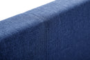 Rialto 90cm Single Bed -Blue Linen
