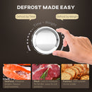 HOMCOM 23L 800W Microwave Oven With Digital Display, Auto Cook, Black