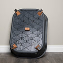 77cm x 58cm Grey Plastic Raised Pet Basket with Legs