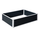 Outsunny Garden Raised Bed 120x90x30 cm - Grey
