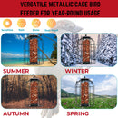Wild Bird Hanging Nut Feeder with Squirrel Guard