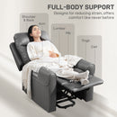 HOMCOM Overstuffed Riser and Reclining Chair with USB Ports, Remote