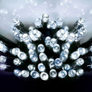 5m Battery Operated Multi-Action Christmas String Lights with 50 Cool White LEDs