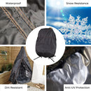 Samuel Alexander Double Egg Garden Chair Covers Waterproof Protective Outdoor Anti UV Windproof Heavy Duty Swing Chair Cover With Zipper For Egg Chair