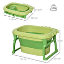 HOMCOM Baby Bath Tub - Green