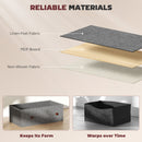 HOMCOM Chest of Drawers, 6 Drawer Dresser for Bedroom