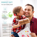 HOMCOM Teen Kids Blue Stunt Scooter