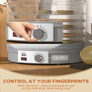 HOMCOM 5 Tier Food Dehydrator For Drying Fruit Meat Vegetable Pet Treat