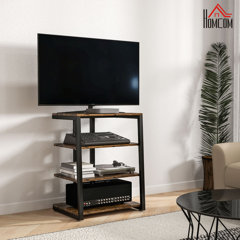 HOMCOM HiFi Rack Stand W/ 4-Tier Record Player Stand