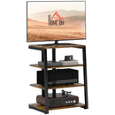 HOMCOM HiFi Rack Stand W/ 4-Tier Record Player Stand
