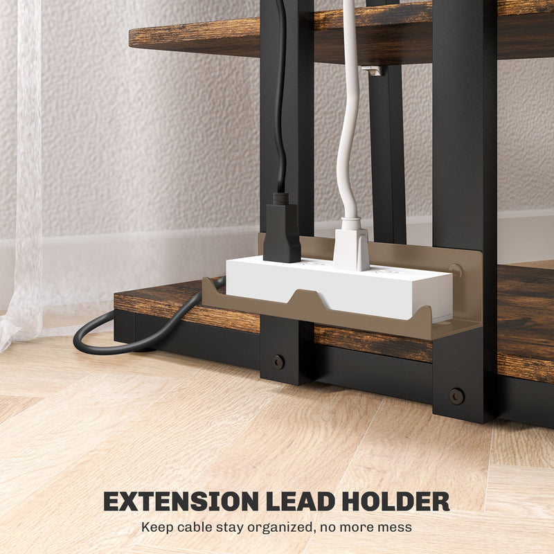 HOMCOM HiFi Rack Stand W/ 4-Tier Record Player Stand