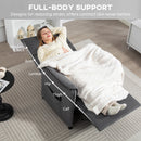 HOMCOM Electric Reclining Chair W/ Remote, Power Recliner For Elderly, Black