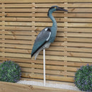 65cm Tall Plastic Heron Bird Deterrent Garden Pest Control Ornament