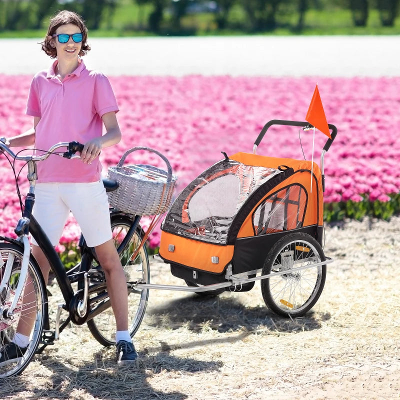 Collapsible bike trailer 2025