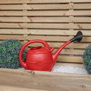 5/10L Ward Garden Watering Can with Rose - Red