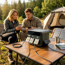 HOMCOM Portable Power Station With 600W AC/USB-A & USB-C Output