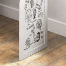 HOMCOM Convertible Desk with Whiteboard Multi-function Workstation