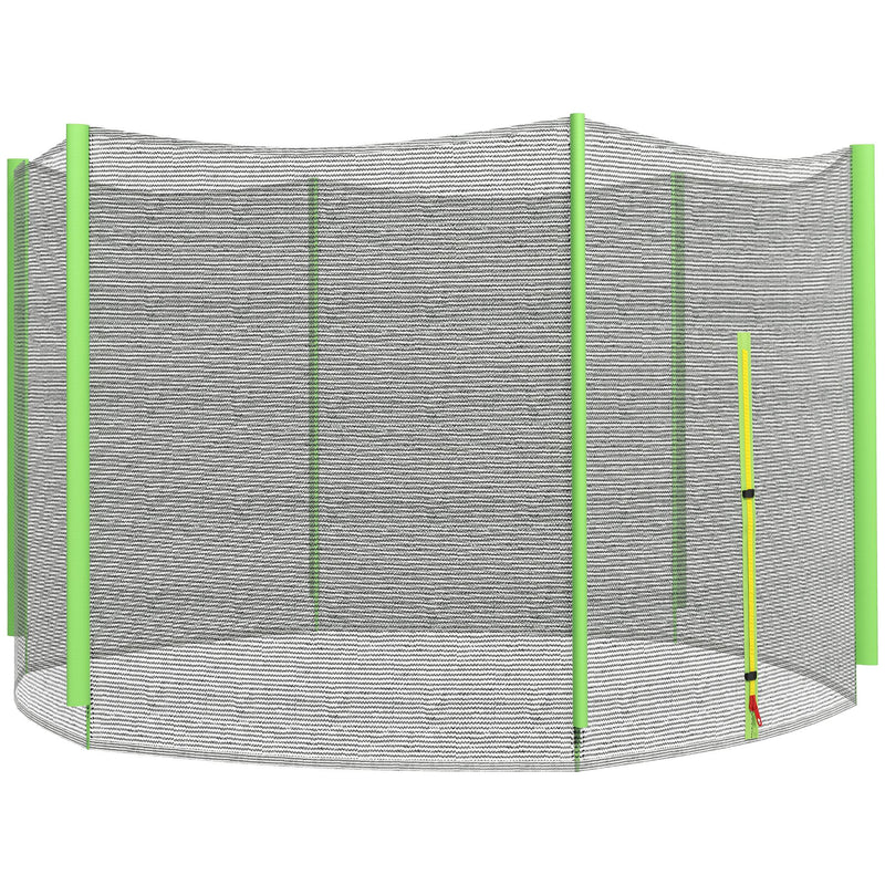 SPORTNOW 10ft Trampoline Net Replacement Safety Net with Zipped Door