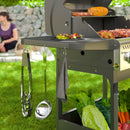 Outsunny 3 Burner Propane Gas BBQ Grill with See-through Lid and Thermometer