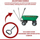 75L Heavy Duty Tipping Garden Dump Truck with 200kg Capacity with Wheels & Pull Handle
