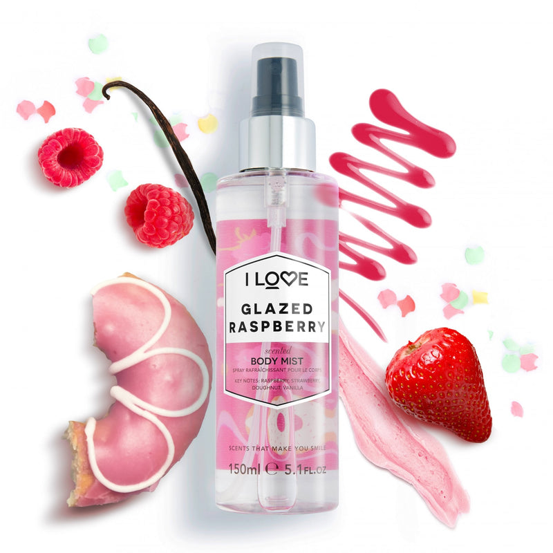 I Love Signature Body Mist 165ml Glazed Raspberry