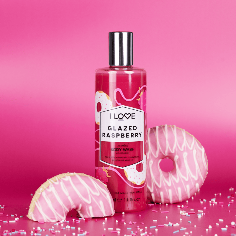 I Love Signature Body Wash 375ml Glazed Raspberry