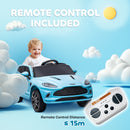 AIYAPLAY Aston Martin DBX Licensed 12V Kids Electric Car w/ Remote
