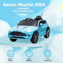AIYAPLAY Aston Martin DBX Licensed 12V Kids Electric Car w/ Remote