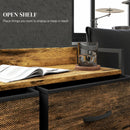 HOMCOM Bedroom Chest of Drawers 6 Drawer Dresser w/ Shelf